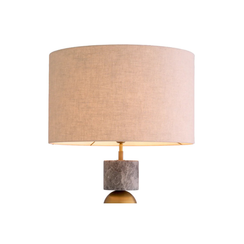 Prélèvement de lampe de table
