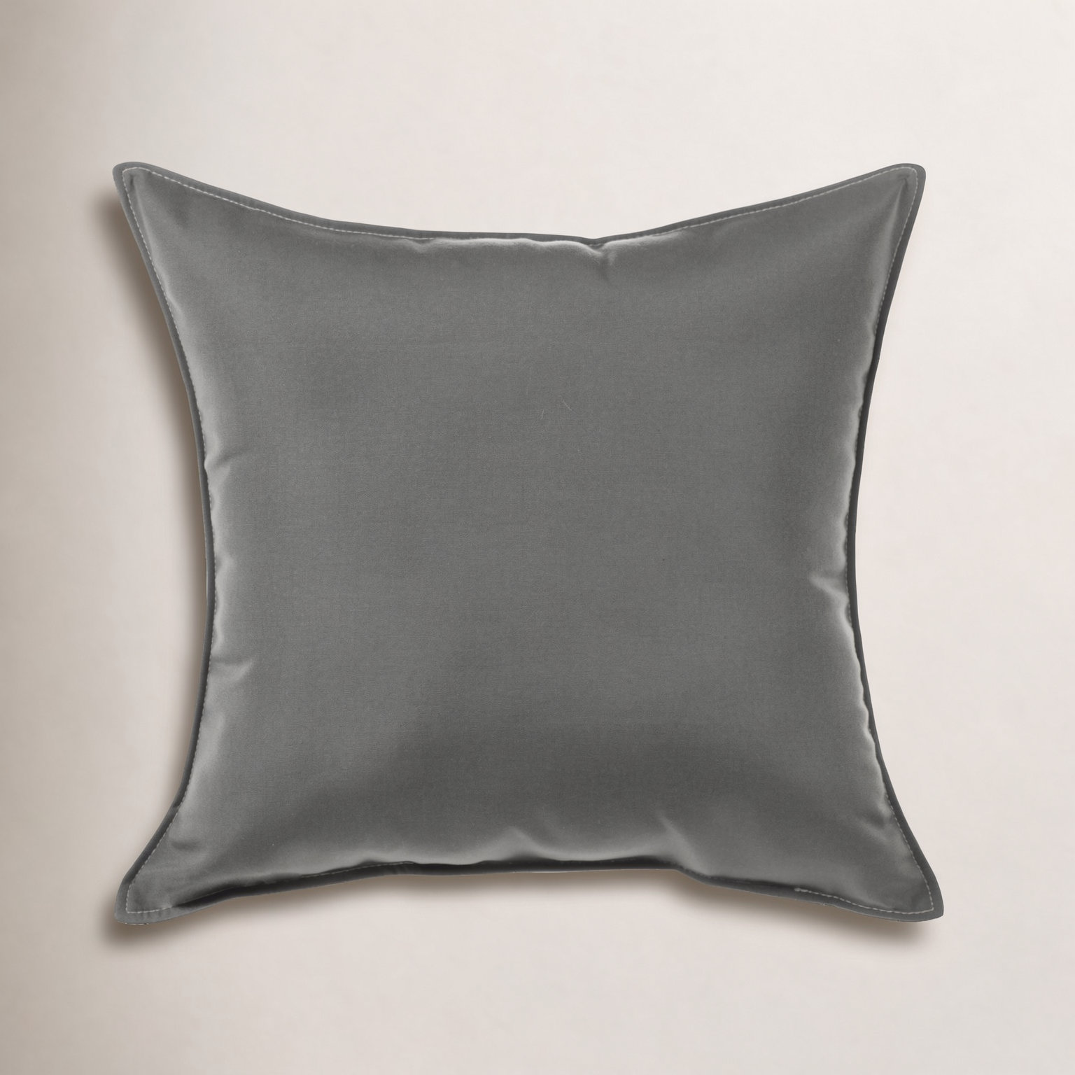 Everley 20" x 6" Sunbrella® Throw Pillow, Charcoal