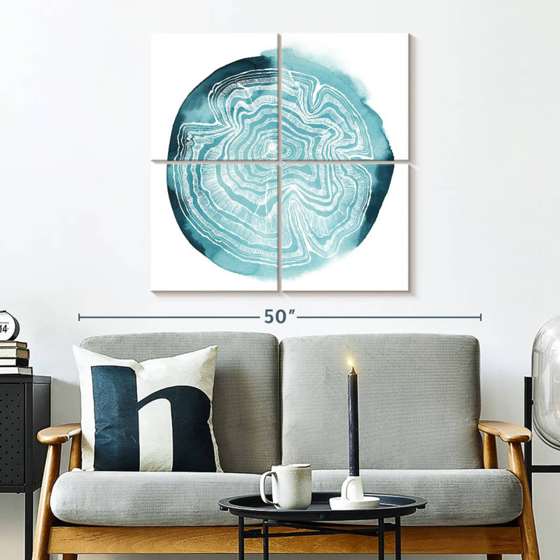 Avery Tree Ring Overlay II, 32'' H x 32'' W