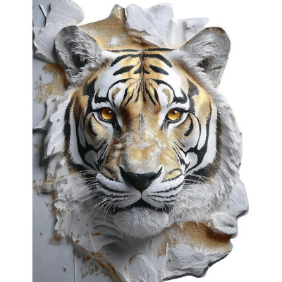 Eye Of The Tiger Acrylic Wall Decor