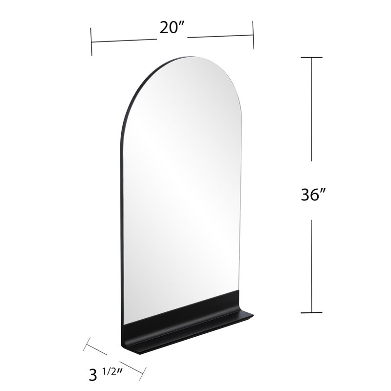 Balcorta Decorative Mirror with Shelf