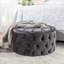 Velours gris confortable - polyvalent pour la zone de lecture et le vestibule