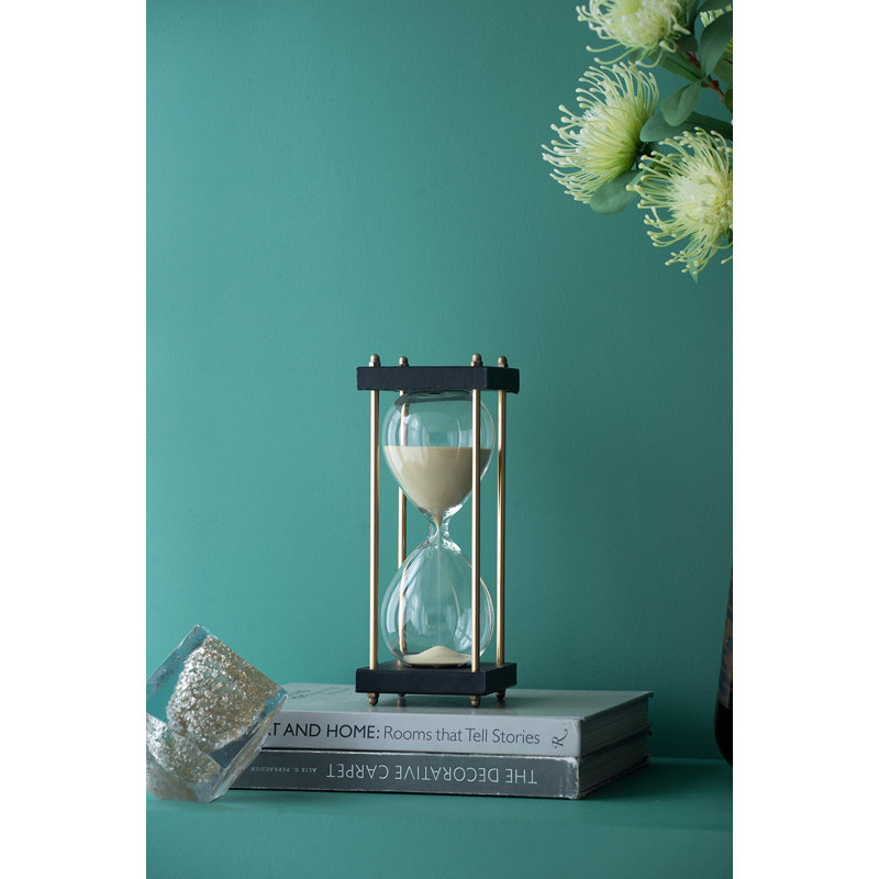 Cleobury Abstract Hourglass, Black/Tan