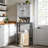 Over The Toilet Storage Cabinet, Above Toilet Storage With Double Doors And Soft Hinges Over Toilet Storage Shelf-1101477334