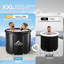 Baignoire froide | Baignoire à glace de 136 gallons avec couvercle et gonfleur Xxl | Spa portatif à 5 couches Surface Tech | Baignoire gonflable pour l'extérieur et le camping