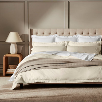 Percale Hemmed Duvet Set