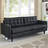 Modway Carson Carrington Eggedal Tufted Bonded Leather Sofa-768971000