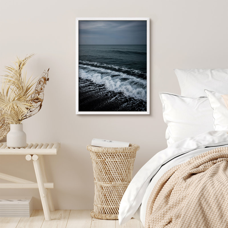 Reproduction de paysage encadrée pour la maison - 11 po x 14 po, H 14 po x l 11 po, Blanc