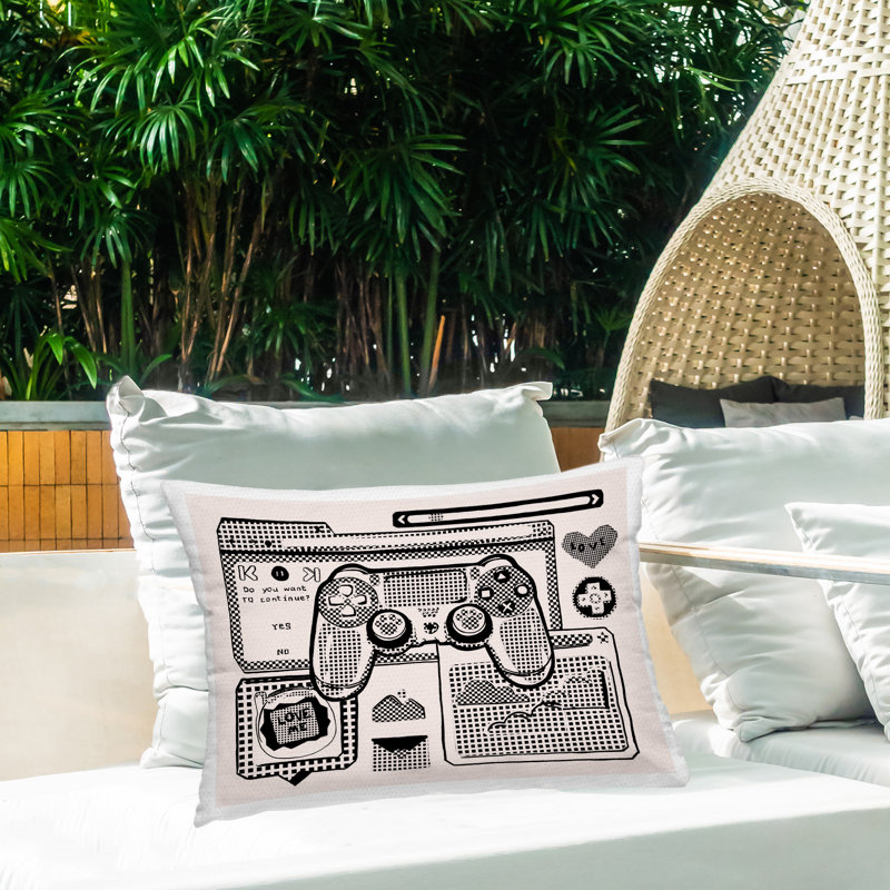 Coussin extérieur Pixel