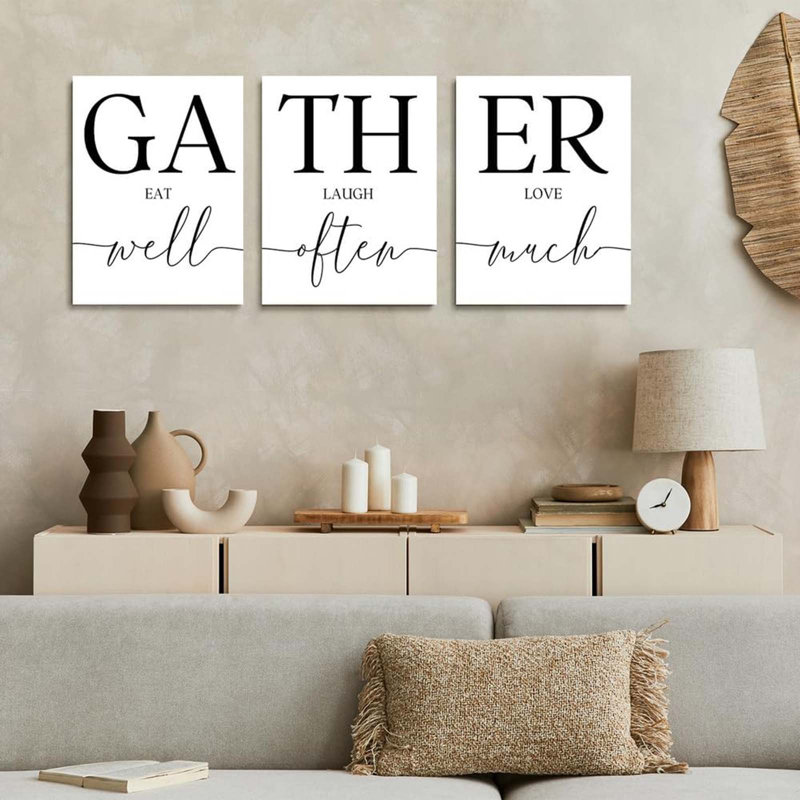 3 Piece Wrapped Canvas Print