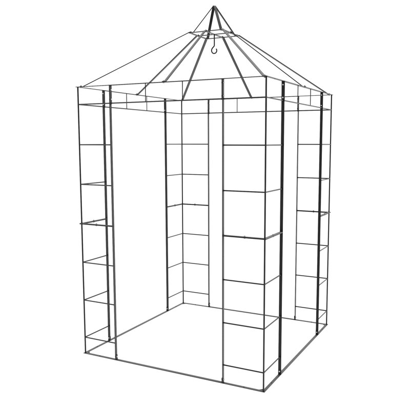 Adamou 1.5m x 1.5m Metal Patio Gazebo