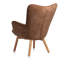 Nekoma Upholstered Accent Chair with Footstool-833743614