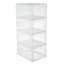 Boîte de rangement magnétique pour chaussures empilable-55452424