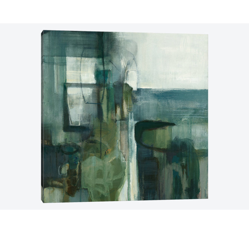 «Geometric», reproduction sur toile, H 48 po x l 48 po x P 1,5 po, Pas de tapis, Toile tendue