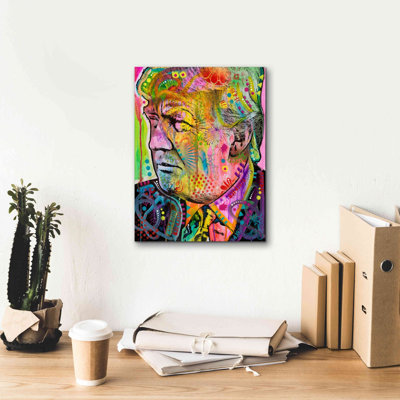 'Donald' by Dean Russo, Canvas Wall Art