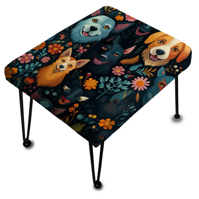 Milano - Animal Print Rectangle Ottoman