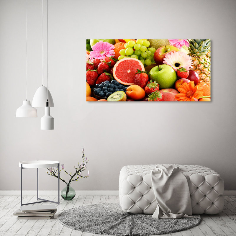 Colourful Fruits - Wrapped Canvas Print