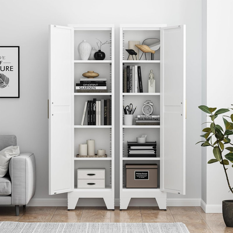 Armoire de salle de bain à une porte, Blanc