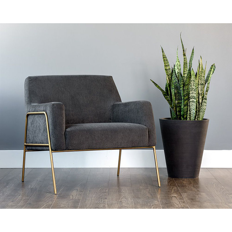 Cybil Armchair, Grey Performance