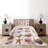 Seashells Coastal Coverlet