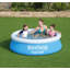 Polyvinyl Chloride (PVC) Round Inflatable Pool 129.54cm H x 464.82cm W x 129.54cm L