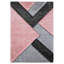Hudnall Geometric Shag Area Rug-1096935427