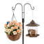 Pole Decorative Bird Feeder