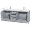 Sheffield 80" Double Bathroom Vanity Set-59388378-59388379