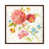 Toile classique avec cadre brun