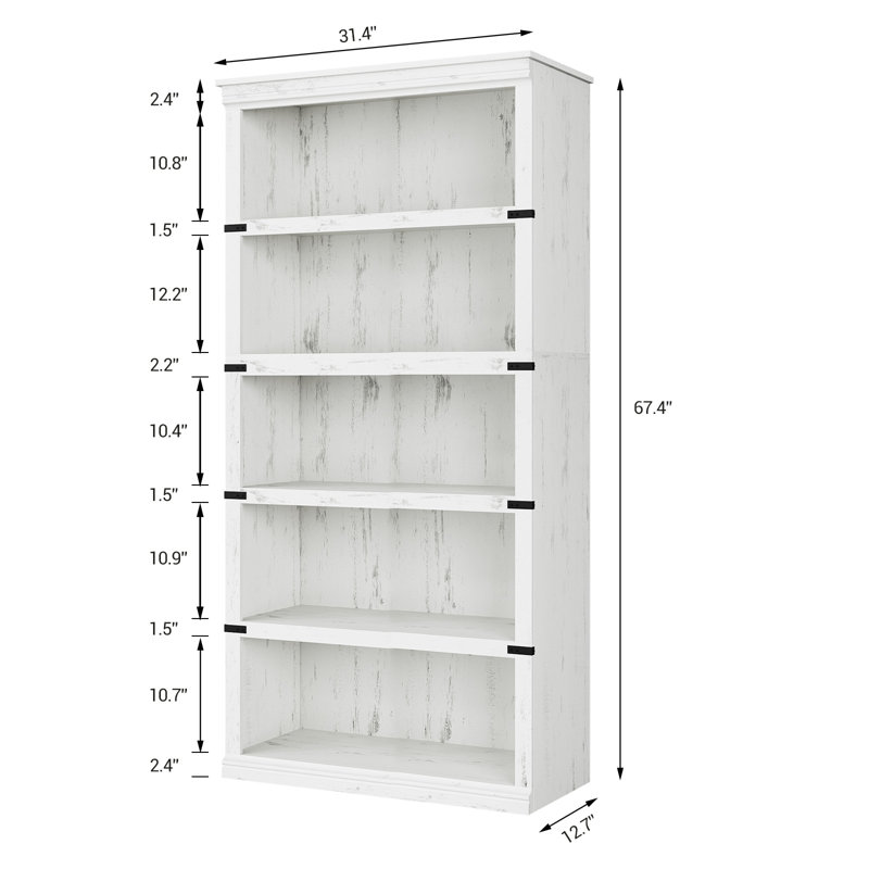 5 Tier Bookcase
