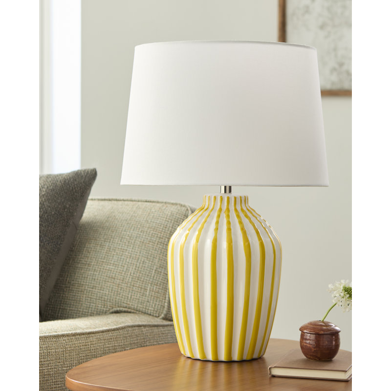 Hartung Table Lamp, Yellow