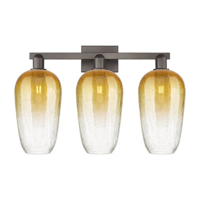 Kazmierski - Bronze huilé - Lumière de meuble-lavabo