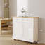 Poubelle en bois manufacturé 20 gallons-91421179