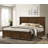 Traditional 3-Piece Wood Bedroom Set With King Size Panel Bed And Two Nightstands-712463060