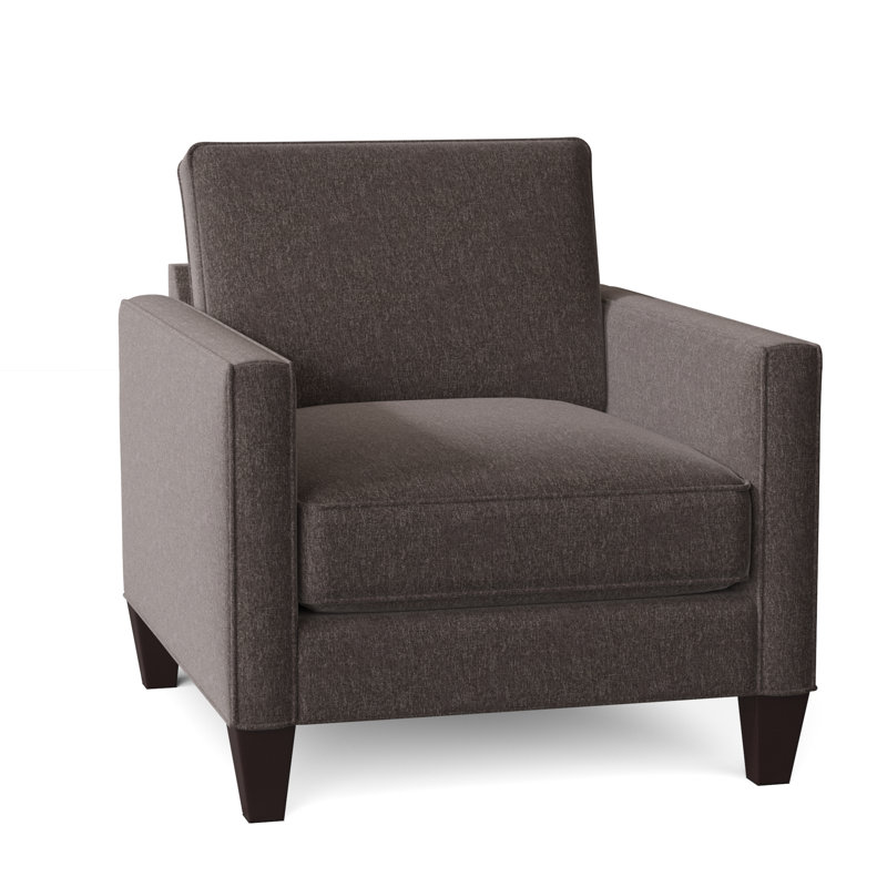 Fauteuil Calvin, Gris anthracite Crafty