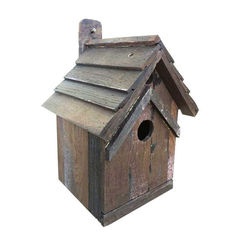 Maison d'oiseaux en bois de chêne français