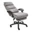 Chenille Office Chair with Headrest-894480441