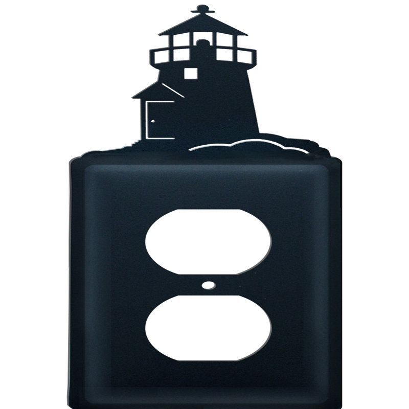 Lighthouse 2-Gang Duplex Outlet Wall Plate