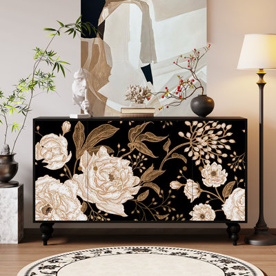 Retro minimalist high-end sideboard