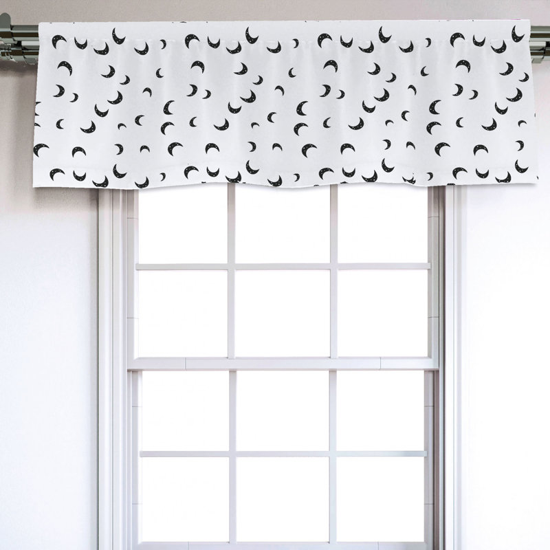 Sateen Ruffled Window Valance