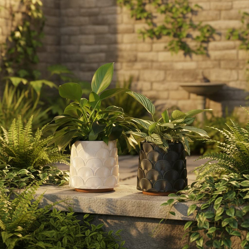 Planter, Beige