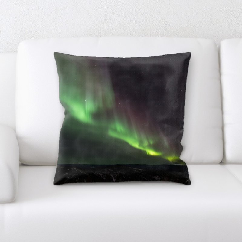 Microsuede Throw Pillow