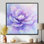 Rêverie silencieuse de pivoine mauve II - salon d'art mural pivoine