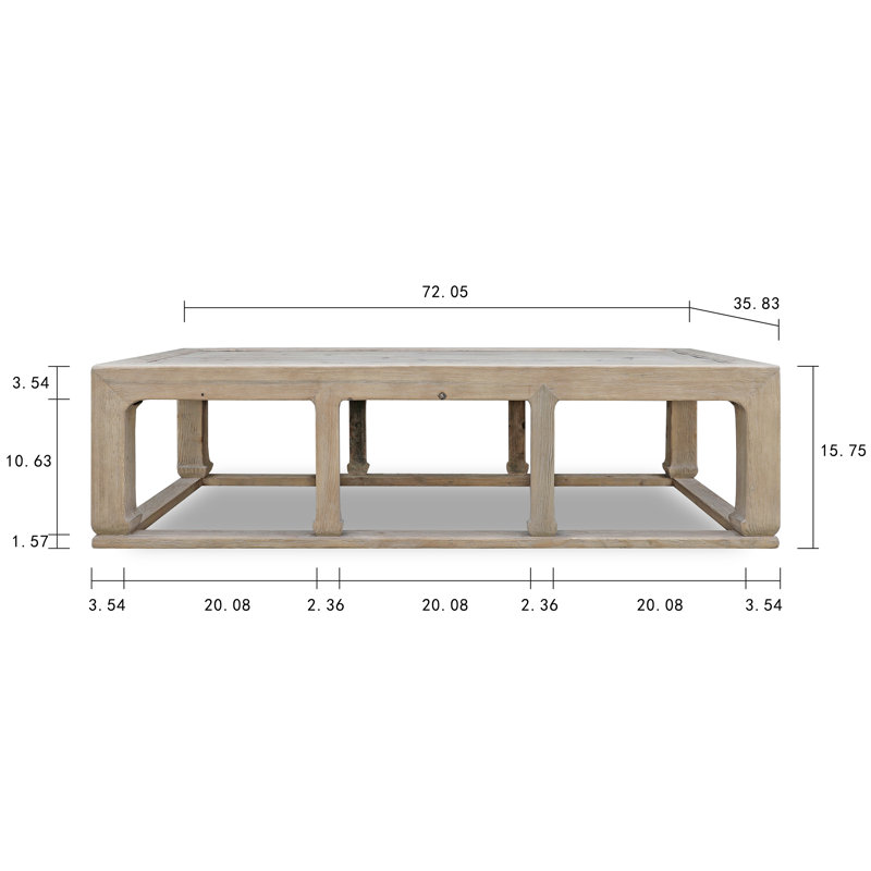 Solid Wood Coffee Table