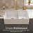 Houzer 33 in Gray Fireclay Apron Front Farmhouse 60/40 Double Small Right Bowl Sink - PTD-6040 GR-102630202