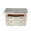 Coffre Lyon G07103-CH, champagne argenté-66197282