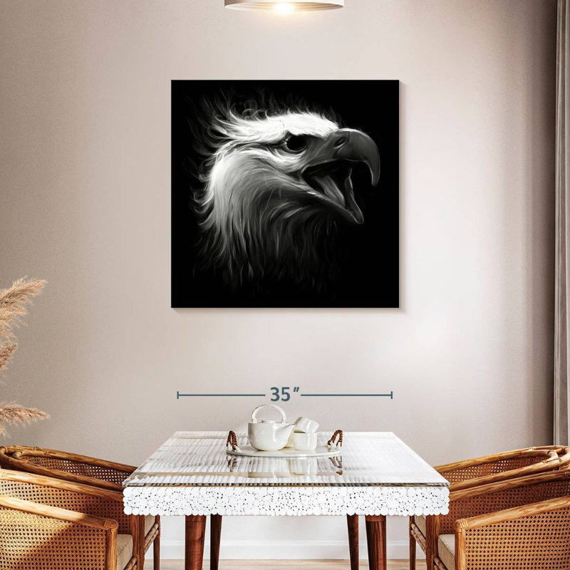 Brampt The Eagle Eye, 36" H x 36" W