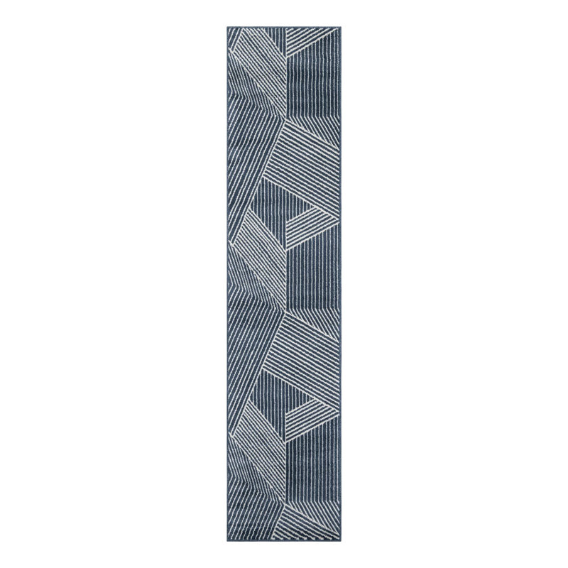 Tapis Latitude Run® Orkla Nikolis bleu, Tapis de couloir 2 pi 7 po x 12 pi