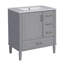 Meuble-lavabo 30 po avec lavabo en céramique-990992670