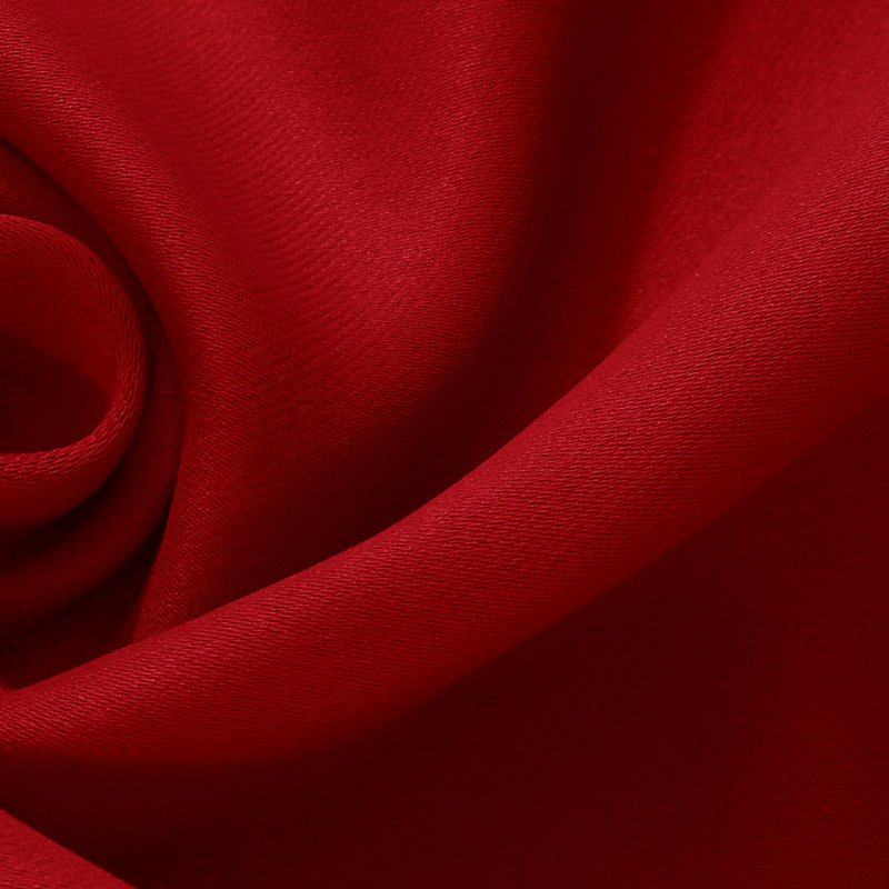 Northmoore Room Darkening Curtain Pair, 42" W x 95" L, True Red